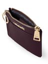 Lazarotti Bologna Leather Zip Etui 4 Card Slots Bluetooth-Tracker Burgundy