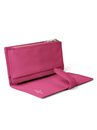 Lazarotti Bologna Leather Wallet 20 cm Hot Pink