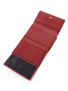 Lazarotti Bologna Leather Zip Wallet With 15 Card Slots M Red