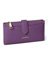 Lazarotti Bologna Leather Wallet 20 cm Purple