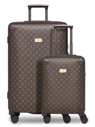 Lazarotti Palermo Trolley-Set S + L Dark Brown 1