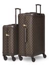 Lazarotti Palermo Trolley-Set S + L Dark Brown 1 Lazarotti Palermo Trolley-Set S + L Dark Brown 1