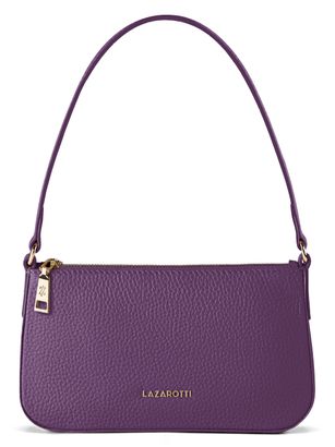 Lazarotti Bologna Leather Pochette Purple