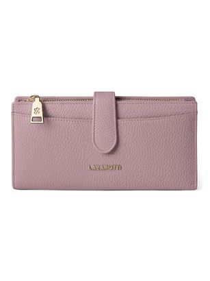Lazarotti Bologna Leather Wallet 20 cm Rose