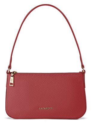 Lazarotti Bologna Leather Pochette Red