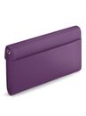 Lazarotti Bologna Leather Clutch Purple