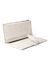Lazarotti Bologna Leather Wallet 20 cm Cream Lazarotti Bologna Leather Wallet 20 cm Cream