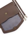 Lazarotti Bologna Leather Clutch Taupe Lazarotti Bologna Leather Clutch Taupe