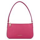 Lazarotti Bologna Leather Pochette Hot Pink