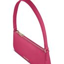 Lazarotti Bologna Leather Pochette Hot Pink