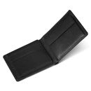 REDOLZ Leather Essentials Wallet Side Flap 8CC M All Black