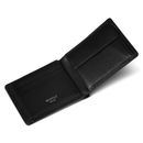 REDOLZ Leather Essentials Wallet Side Flap 8CC M Classic Black