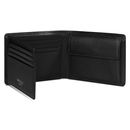 REDOLZ Leather Essentials Wallet Side Flap 8CC M Classic Black