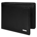 REDOLZ Leather Essentials Wallet Side Flap 8CC M Classic Black