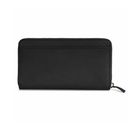 REDOLZ Leather Essentials Zip Around Wallet 19 cm L Black REDOLZ Leather Essentials Zip Around Wallet 19 cm L Black