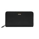 REDOLZ Leather Essentials Zip Around Wallet 19 cm L Black REDOLZ Leather Essentials Zip Around Wallet 19 cm L Black