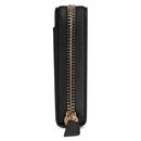 REDOLZ Leather Essentials Zip Around Wallet 19 cm L Black REDOLZ Leather Essentials Zip Around Wallet 19 cm L Black
