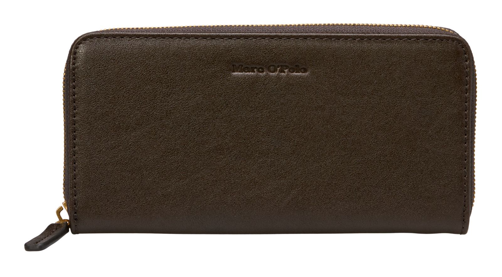 Marc O'Polo Finja Zip Wallet Burnt Coffee