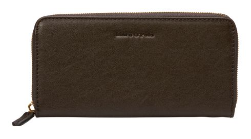 Marc O'Polo Finja Zip Wallet Burnt Coffee