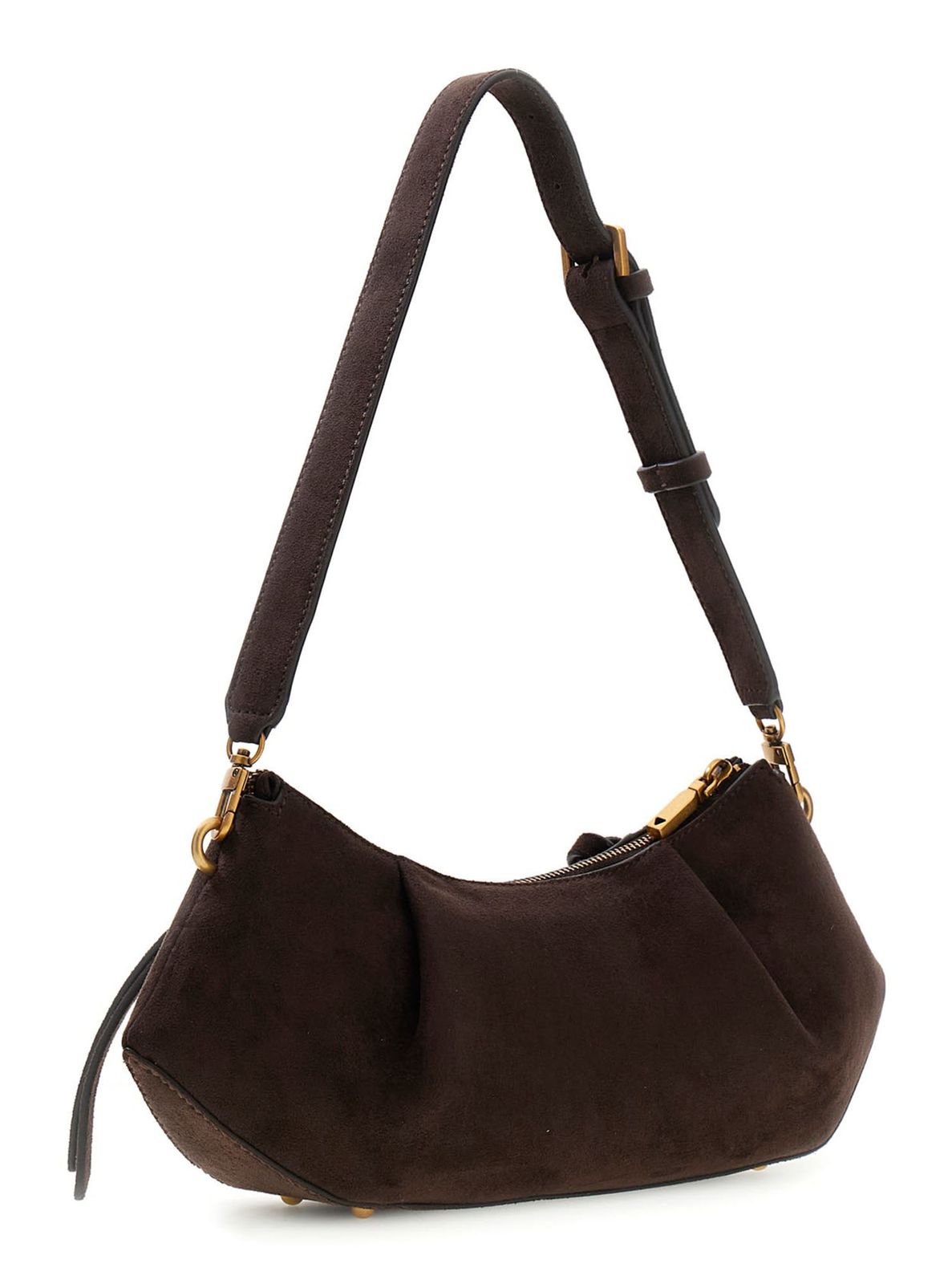 GUESS Allegra Shoulder Bag Espresso GUESS Allegra Shoulder Bag Espresso