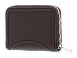LACOSTE Zip Coin Wallet XS Dark Brown LACOSTE Zip Coin Wallet XS Dark Brown