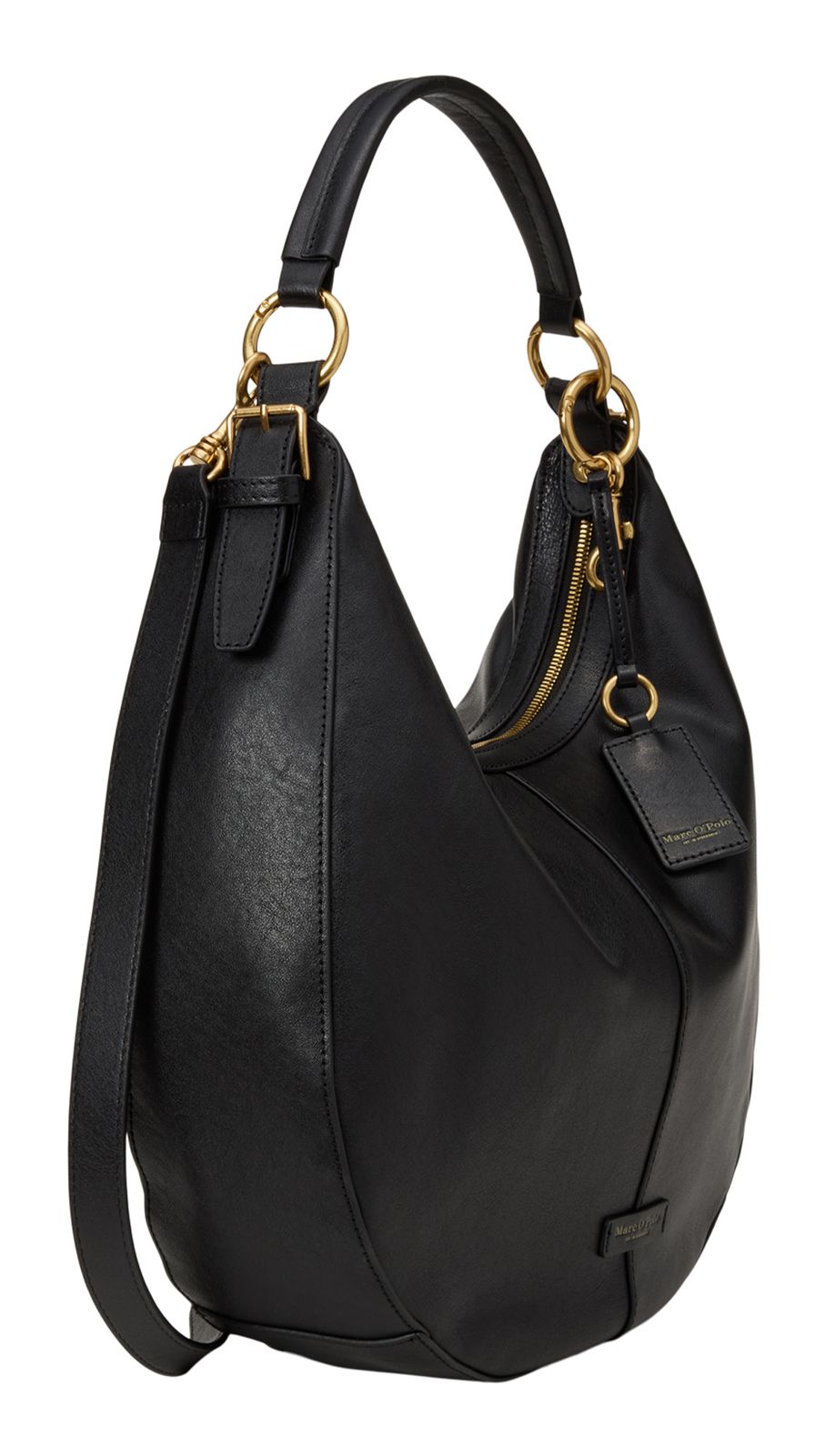 Marc O'Polo Philine Hobo Bag Black Marc O'Polo Philine Hobo Bag Black