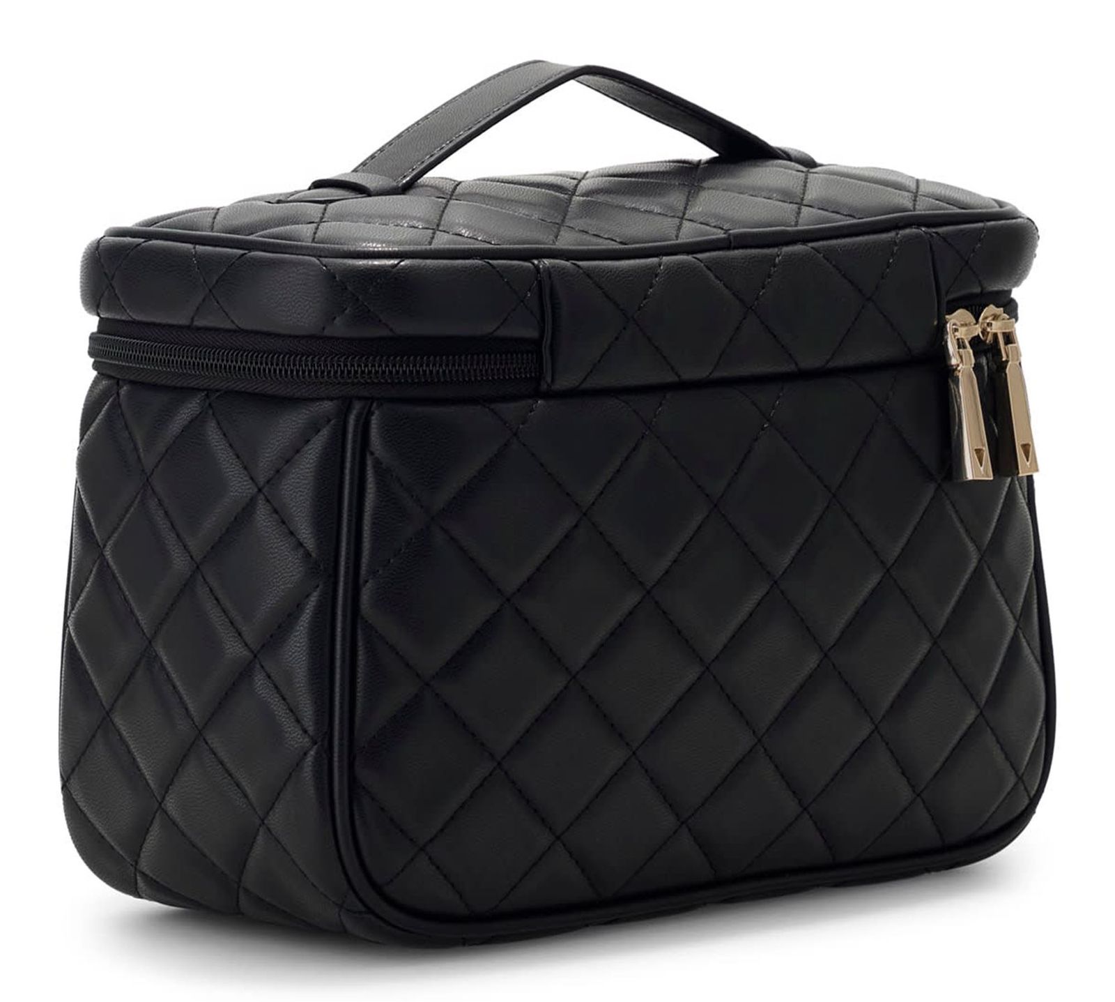 GUESS Juliet Toiletry Train Case Black GUESS Juliet Toiletry Train Case Black