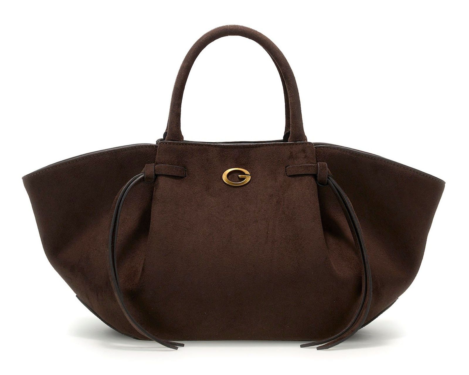 GUESS Allegra Girlfriend Satchel Espresso GUESS Allegra Girlfriend Satchel Espresso