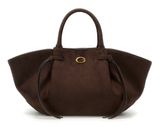 GUESS Allegra Girlfriend Satchel Espresso GUESS Allegra Girlfriend Satchel Espresso