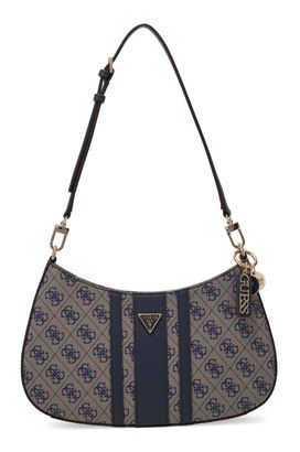 GUESS Noelle II Top Zip Shoulder Bag Midnight Logo GUESS Noelle II Top Zip Shoulder Bag Midnight Logo