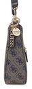 GUESS Noelle II Top Zip Shoulder Bag Midnight Logo GUESS Noelle II Top Zip Shoulder Bag Midnight Logo