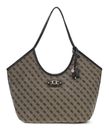 GUESS Samantha Girlfriend Tote Black Logo GUESS Samantha Girlfriend Tote Black Logo