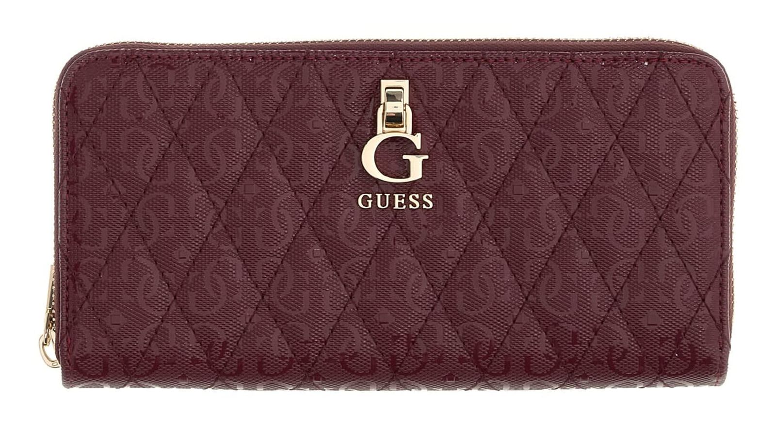 GUESS Tamara SLG Zip Around Wallet L Merlot