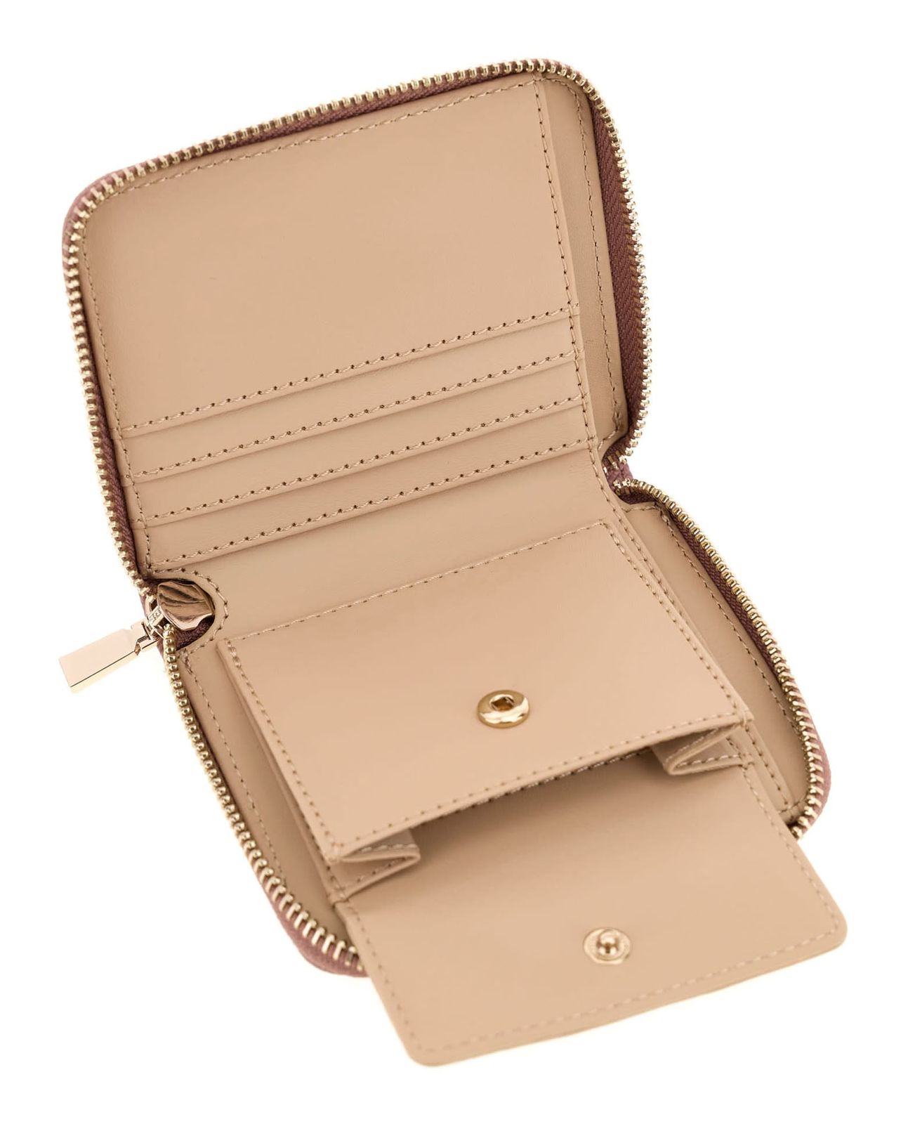GUESS Laurel II SLG Small Zip Around Wallet S Rosewood GUESS Laurel II SLG Small Zip Around Wallet S Rosewood