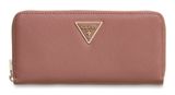 GUESS Laurel II Large Zip Around Wallet L Rosewood GUESS Laurel II Large Zip Around Wallet L Rosewood