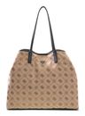 GUESS Victtoria 2 in 1 Tote L Latte Logo / Black