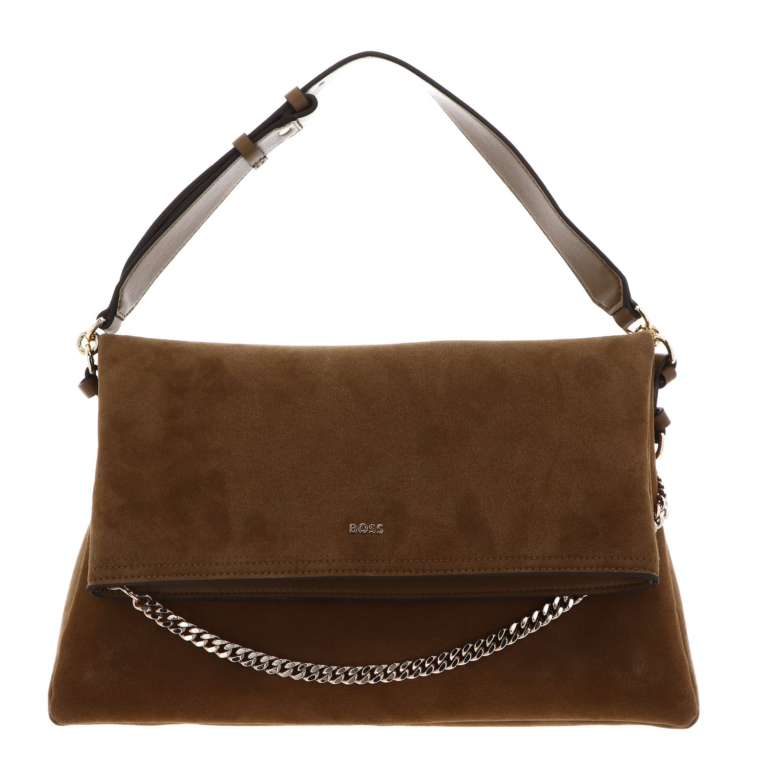 BOSS Yelena Shoulder Bag Medium Beige