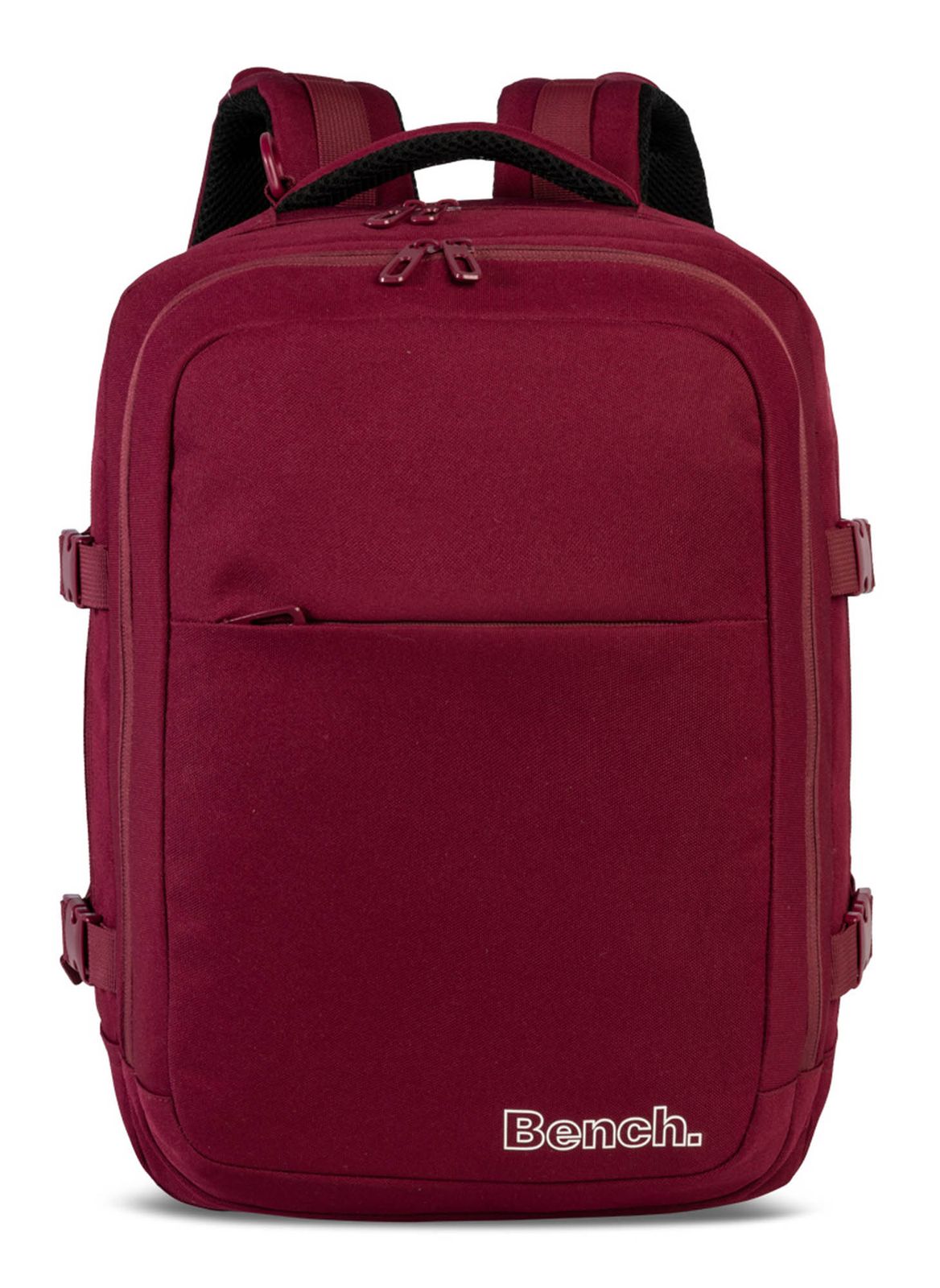 Bench. Solid Backpack Blackberry Red