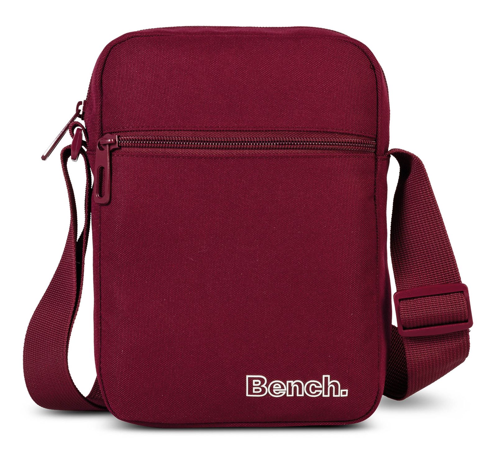 Bench. Solid Crossbody Bag Blackberry Red