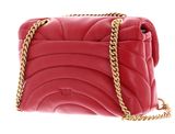 PINKO Love Puff Mini CL Sheep Nappa Quilt S Rosso Rio - Antique Gold PINKO Love Puff Mini CL Sheep Nappa Quilt S Rosso Rio - Antique Gold
