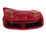 PINKO Love Puff Mini CL Sheep Nappa Quilt S Rosso Rio - Antique Gold PINKO Love Puff Mini CL Sheep Nappa Quilt S Rosso Rio - Antique Gold