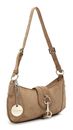 Tamaris Marina Suede Shoulder Bag Taupe Tamaris Marina Suede Shoulder Bag Taupe