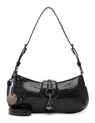 Tamaris Marina Snake Shoulder Bag S Black Tamaris Marina Snake Shoulder Bag S Black