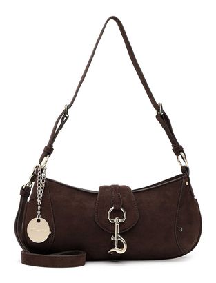 Tamaris Marina Suede Shoulder Bag Brown Tamaris Marina Suede Shoulder Bag Brown
