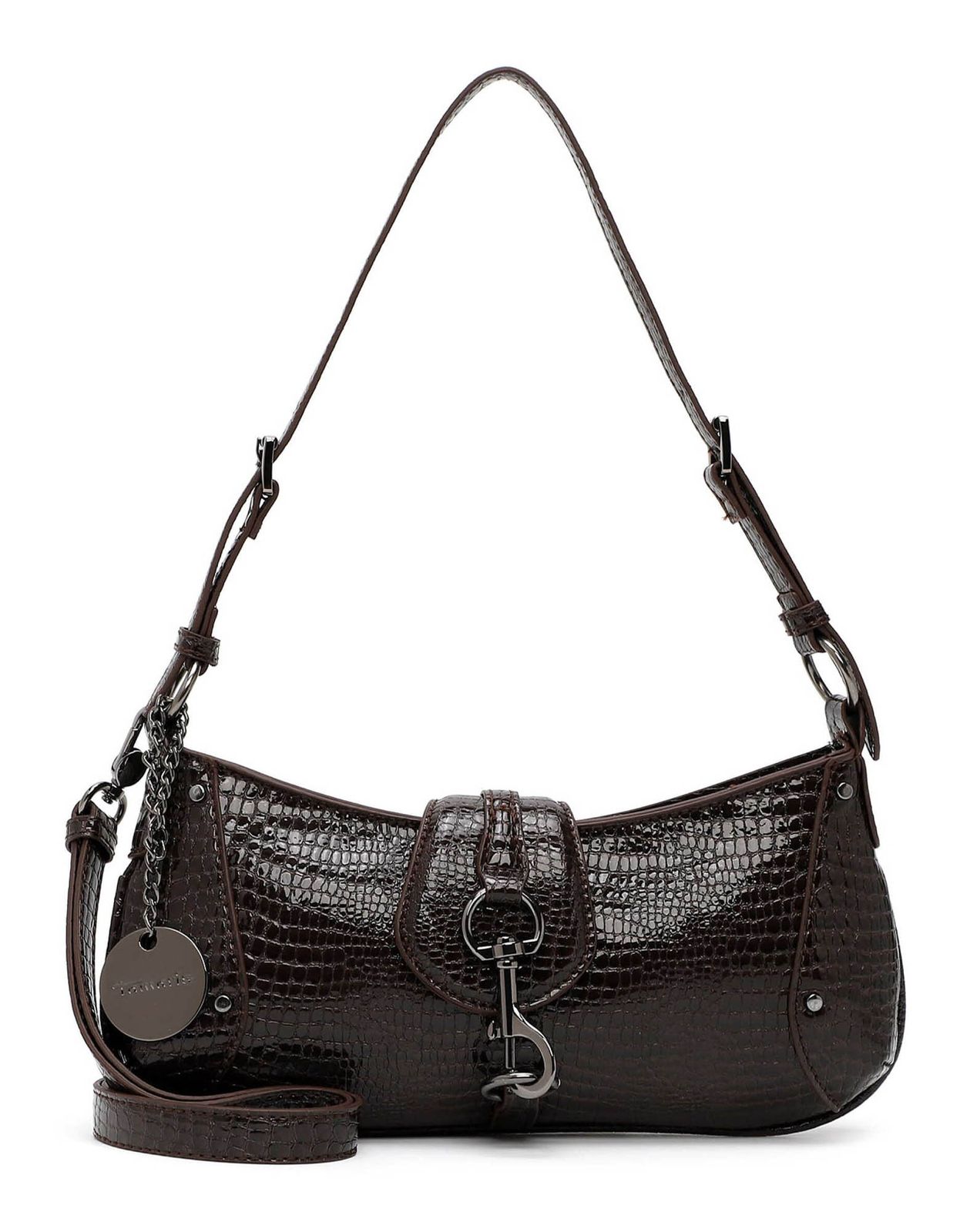 Tamaris Marina Snake Shoulder Bag S Brown