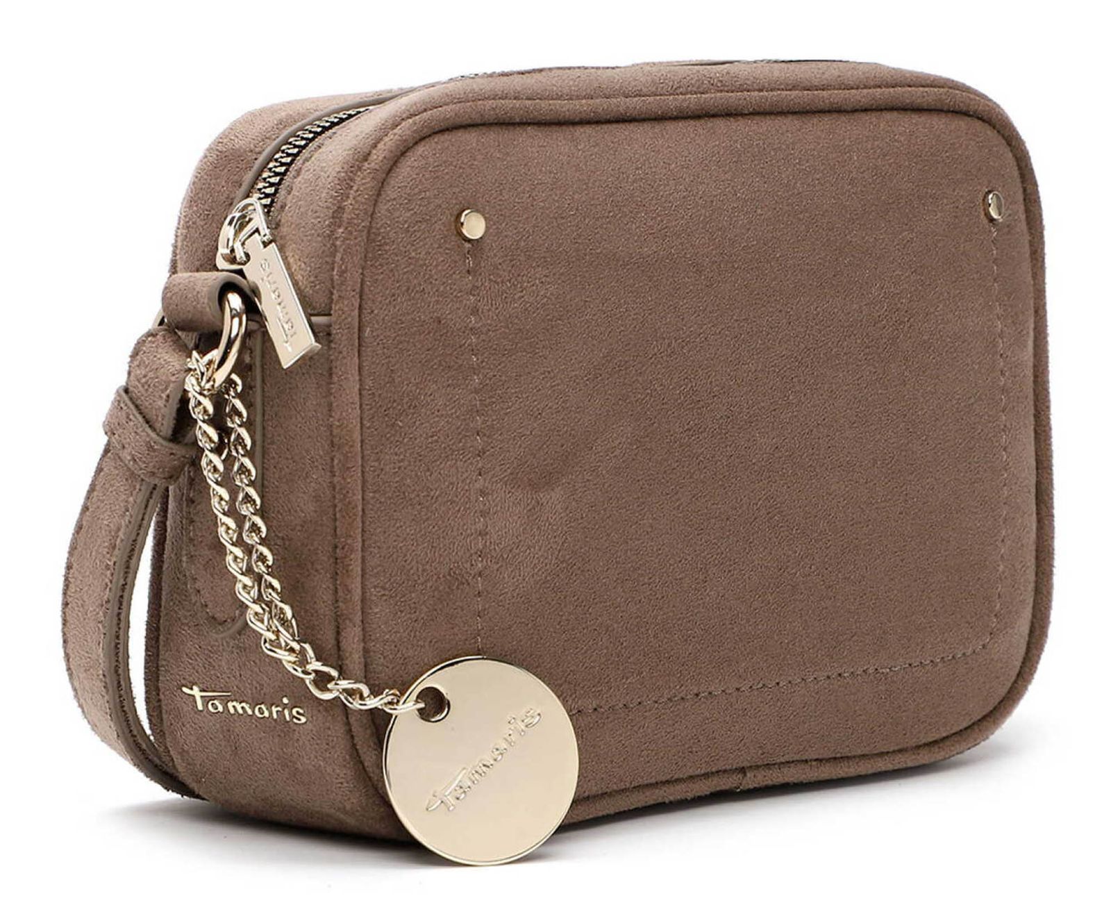 Tamaris Marina Suede Crossbody Bag M Grey Tamaris Marina Suede Crossbody Bag M Grey