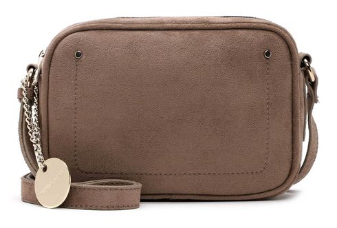 Tamaris Marina Suede Crossbody Bag M Grey Tamaris Marina Suede Crossbody Bag M Grey