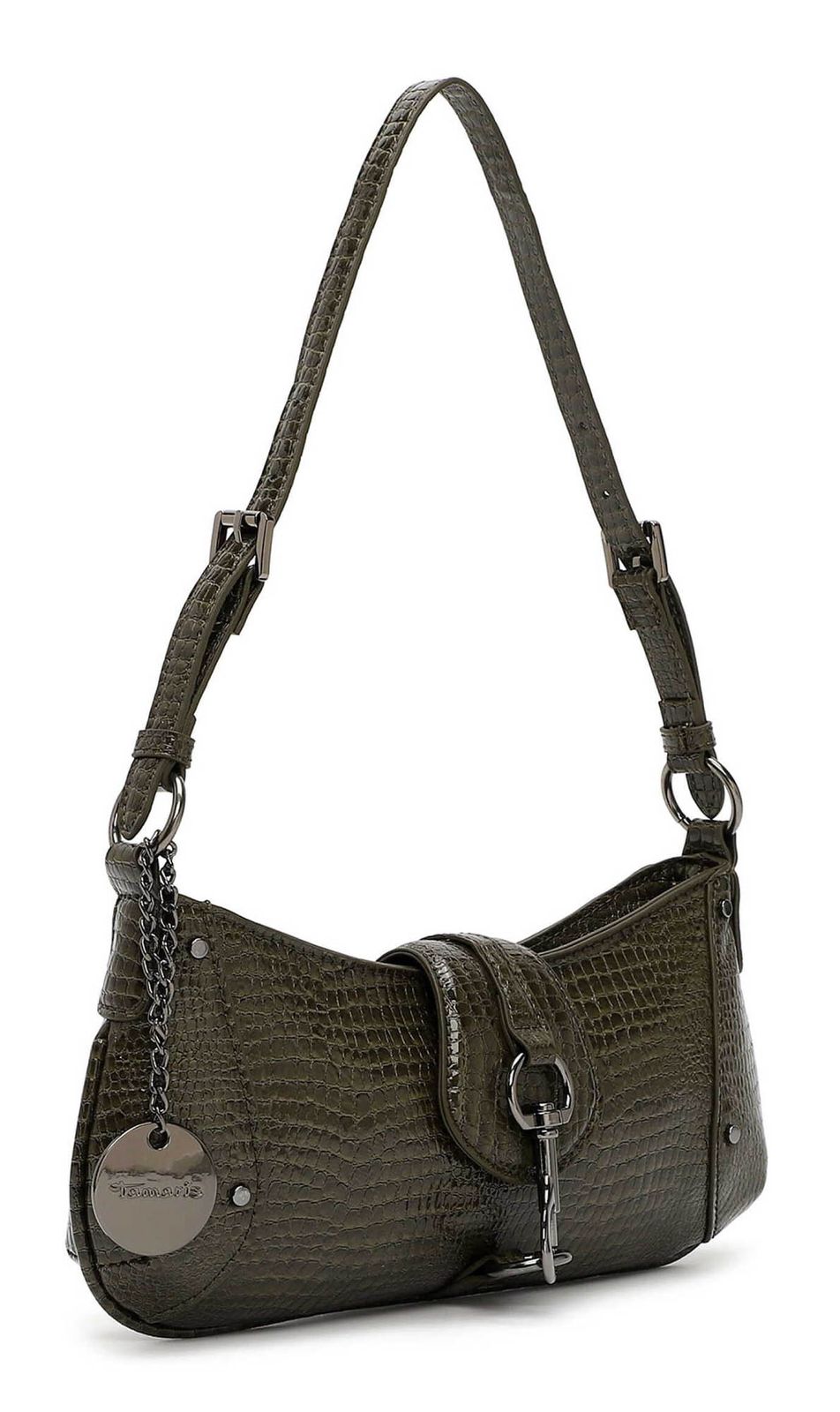Tamaris Marina Snake Shoulder Bag S Oliv Tamaris Marina Snake Shoulder Bag S Oliv