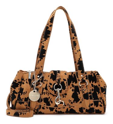 Tamaris Marina Suede Cityshopper M Cognac / Black