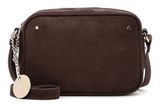 Tamaris Marina Suede Crossbody Bag M Brown Tamaris Marina Suede Crossbody Bag M Brown